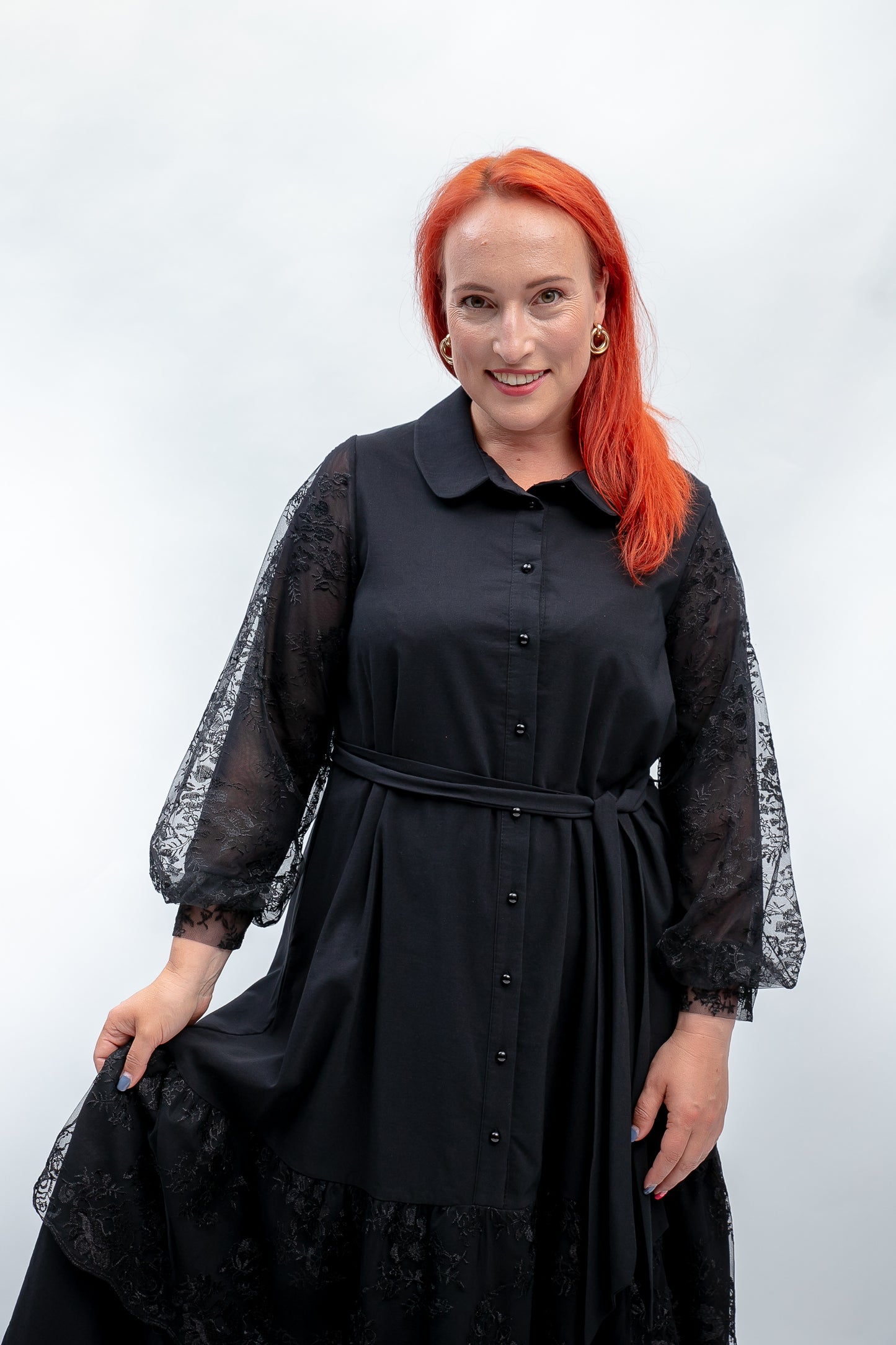 Eleganta melna kleita