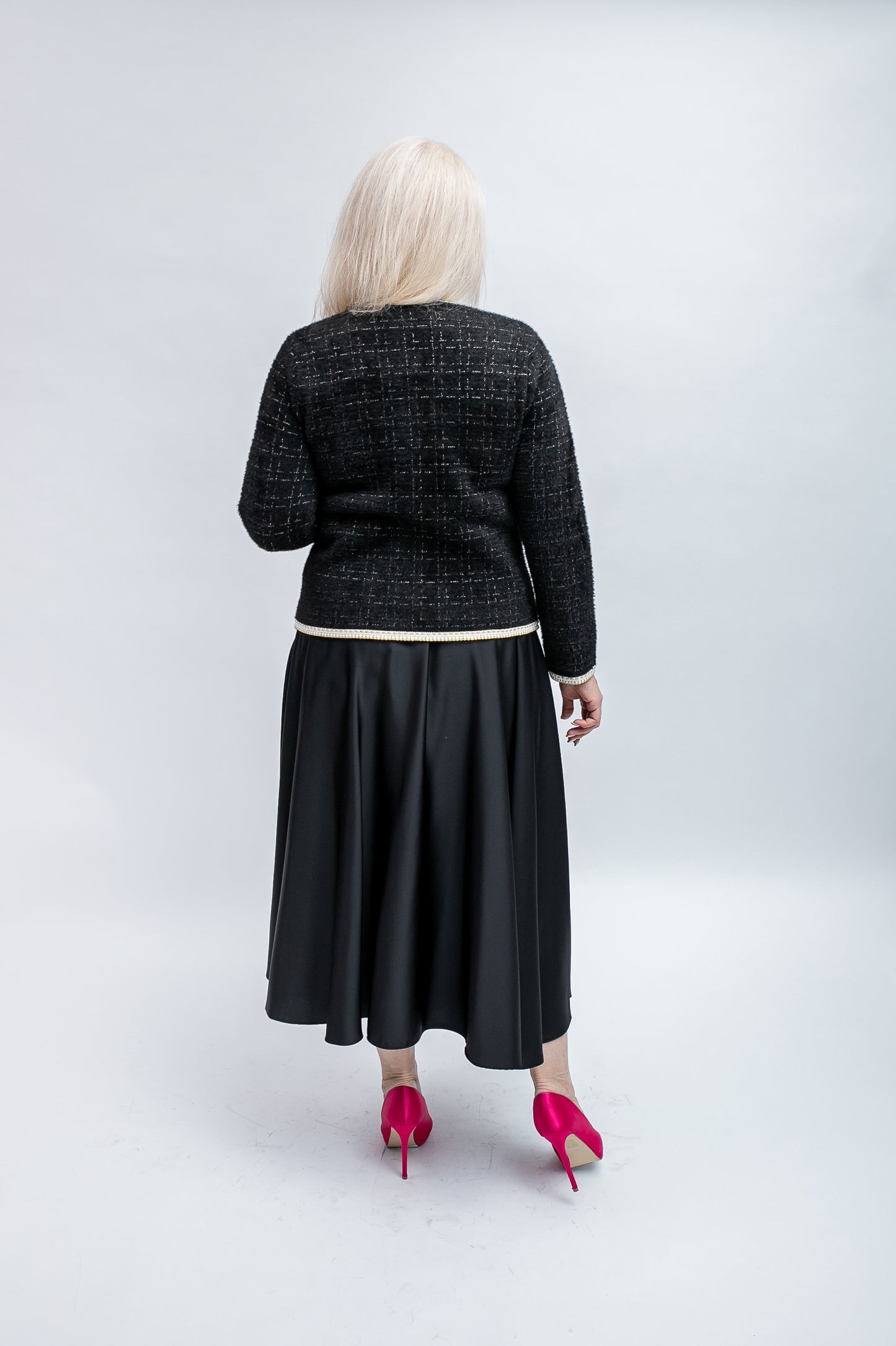 Melna eleganta jaciņa