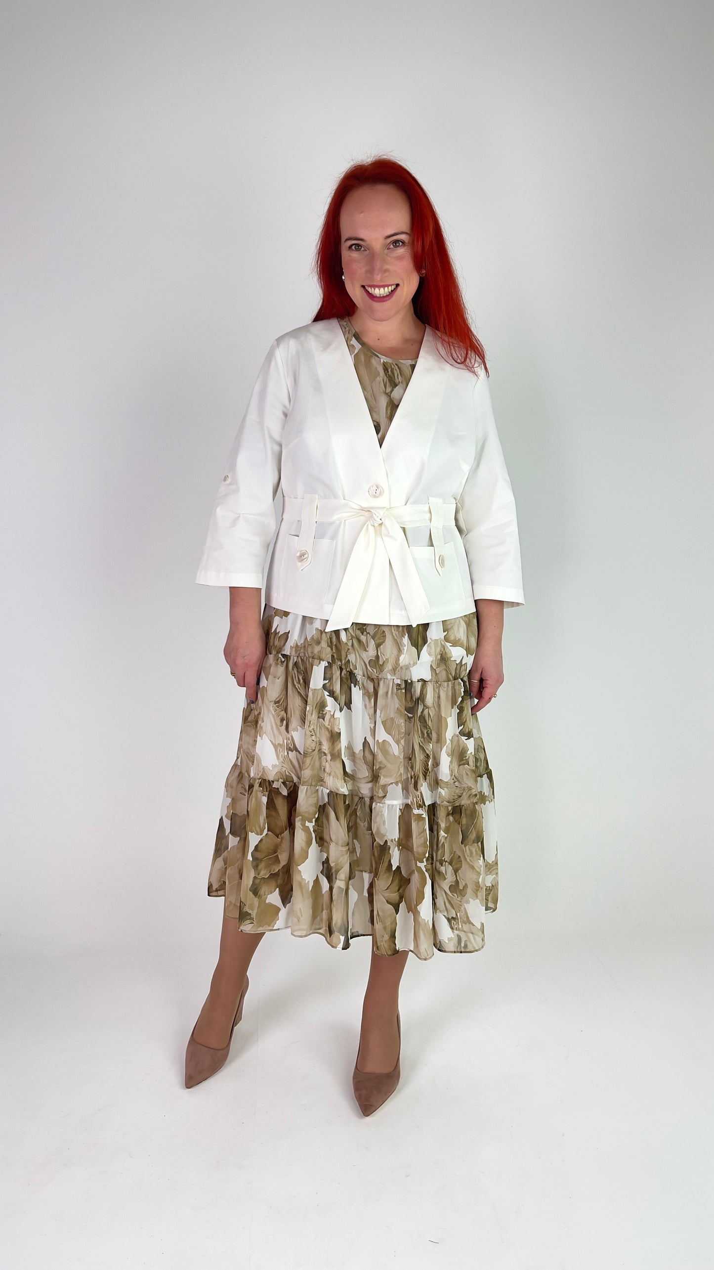 Šifona kleita ar žakete