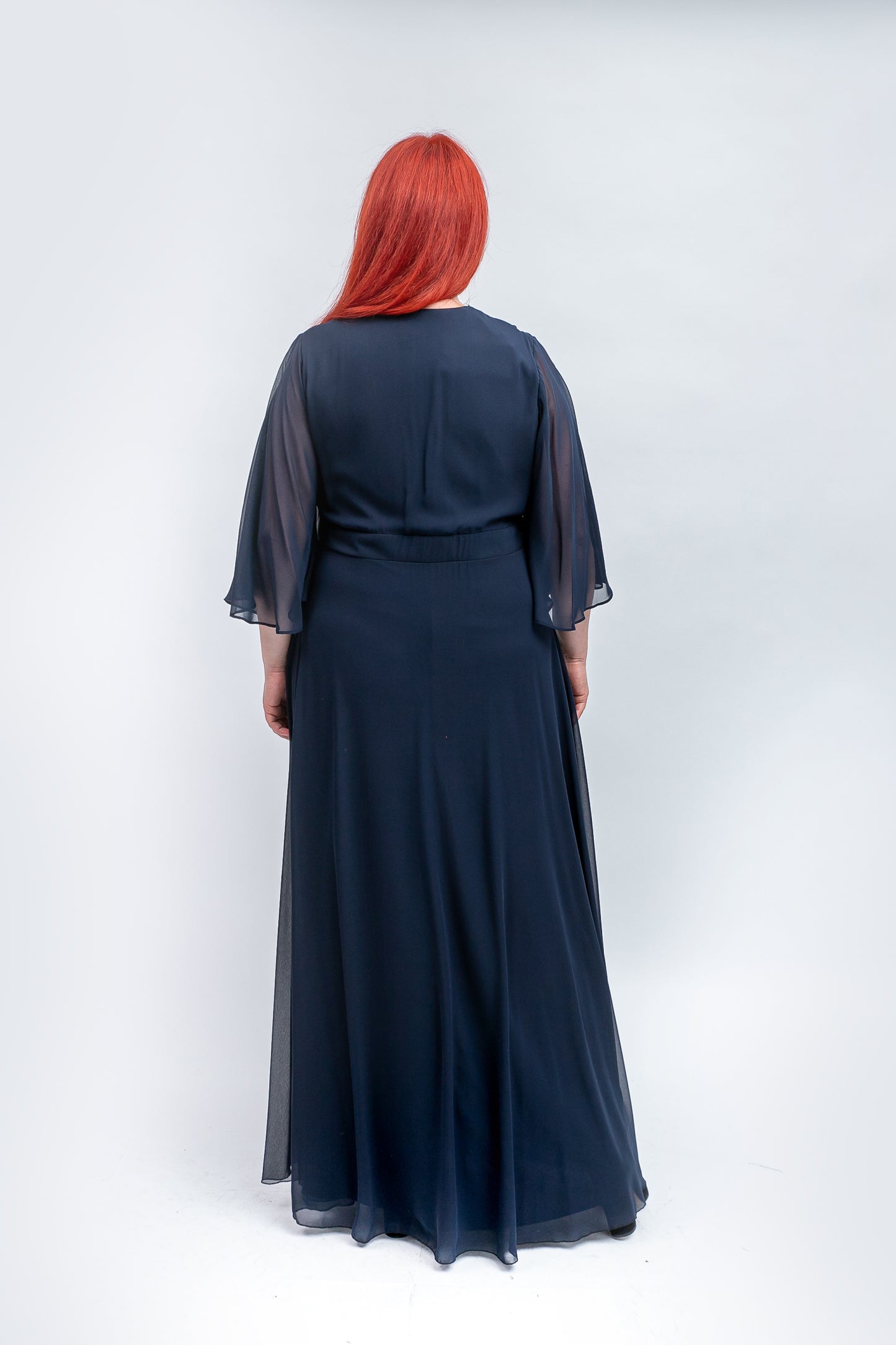 Eleganta gara kleita (3 krāsas)