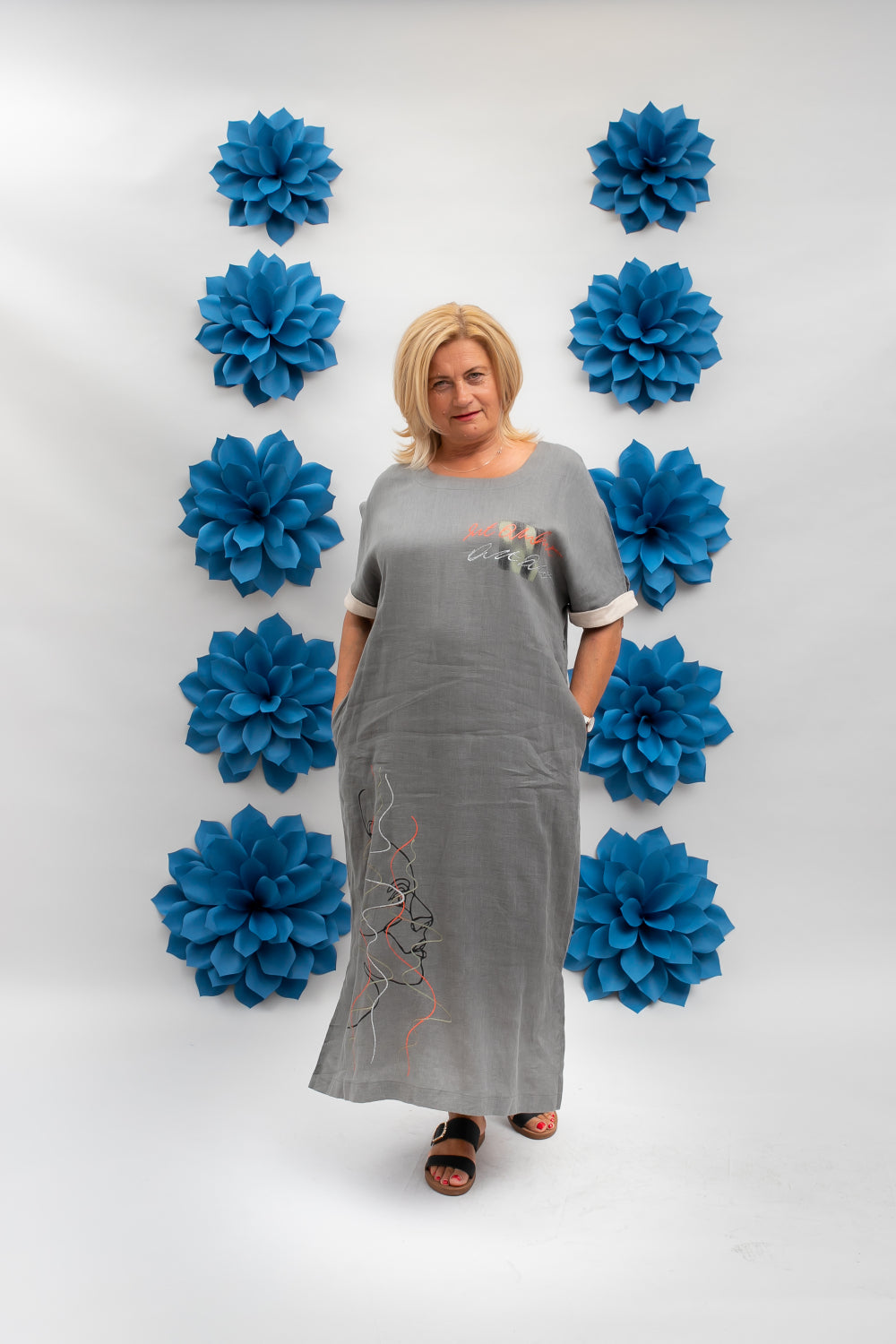 Lina Kleita ar apdruku