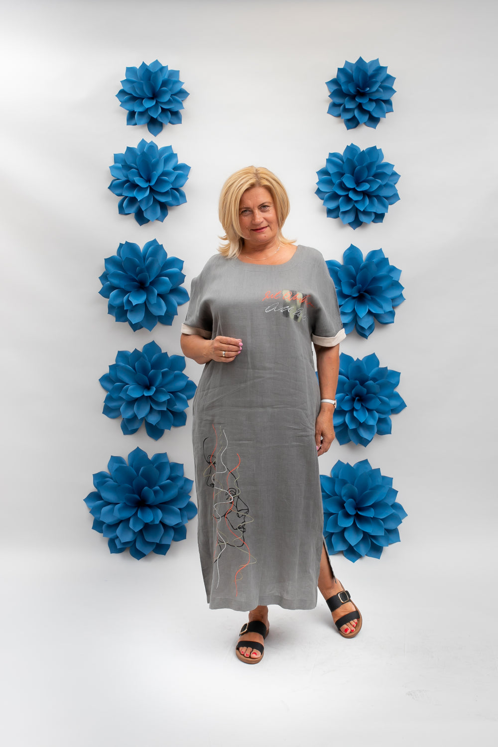 Lina Kleita ar apdruku