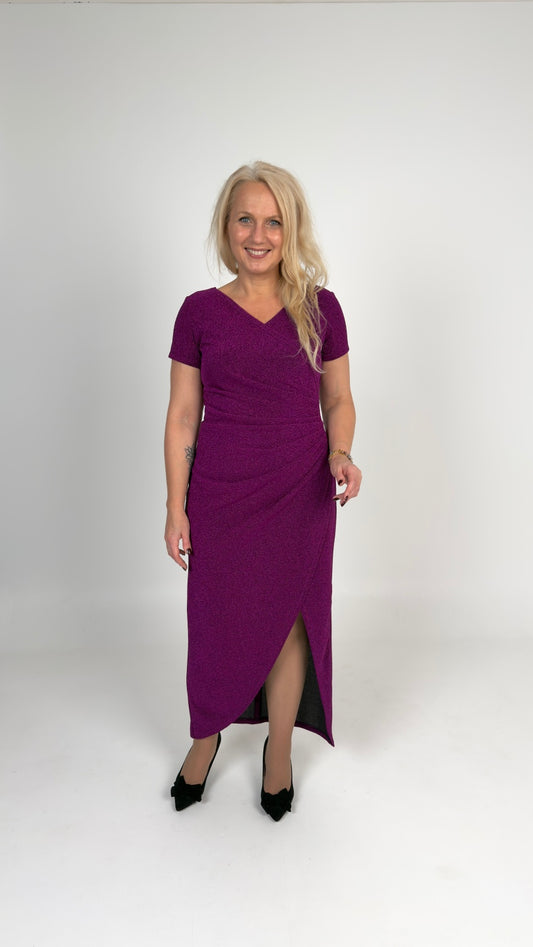 Gara svētku kleita lilla tonī