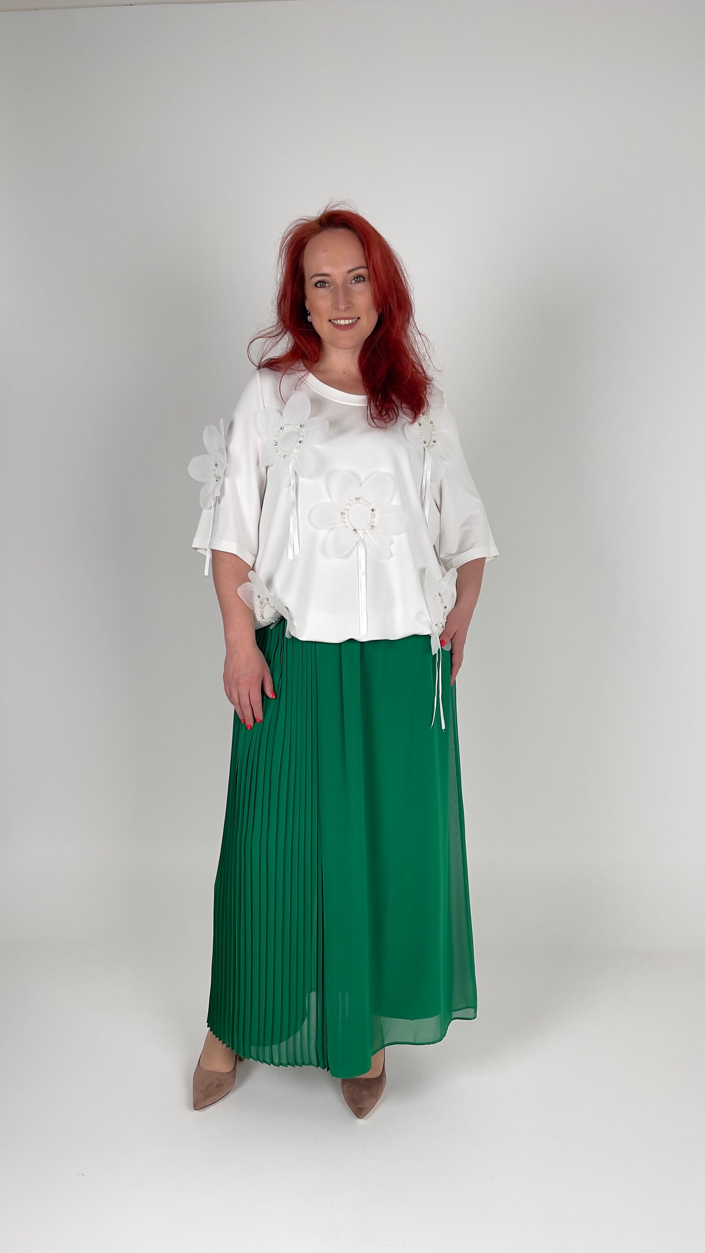 Eleganti un gaisīgi šifona bikssvārki