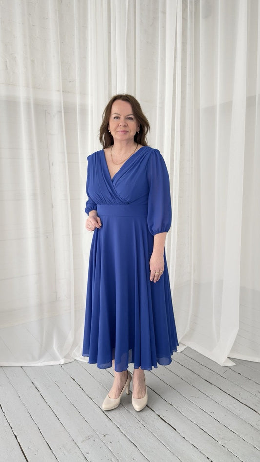 Gaisīga šifona kleita